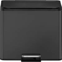 Pedalspand, EKO Essential, sort, 2-rums