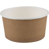 B&aelig;ger, ABENA Gastro, 4,7cm, &Oslash;8,9cm, 170 ml, brun, pap/PE