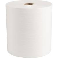 Håndklæderulle, ABENA Care-Ness Excellent Minus, 1-lags, 300m x 19,8cm, Ø19,5cm, hvid, nyfiber