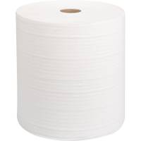 Værkstedsrulle, 2-lags, 500m x 32cm, Ø30cm, hvid