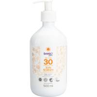Sollotion, Bambo Nature, 500 ml, UVA- og UVB-beskyttelse, SPF 30