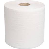 Værkstedsrulle, ABENA Care-Ness Basic, 1-lags, 450m x 23,6cm, Ø25cm, hvid