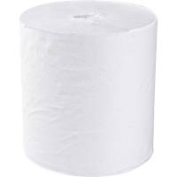 Håndklæderulle, neutral, 1-lags, Midi, 300m x 20cm, Ø20cm, hvid, genanvendt papir
