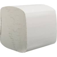 Toiletpapir i ark, Kimberly-Clark Hostess, 2-lags, V-fold, 18,6x11cm, hvid