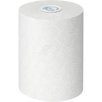 Håndklæderulle, Kimberly-Clark Scott, 1-lags, 190m x 19,8cm, hvid, blandingsfibre