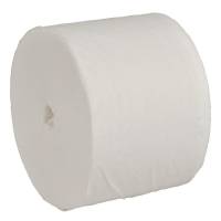 Toiletpapir, neutral, 2-lags, 100m x 9cm , Ø13,3cm, hvid, nyfiber