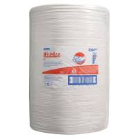 Industriaftørring, Kimberly-Clark Wypall X70, 1-lags, 295,8m x 31,5cm , Ø37cm, hvid, papir