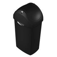 Affaldsspand, Simplehuman, sort, plast, 40 l