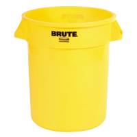 Affaldsspand, Rubbermaid Brute, gul, PE