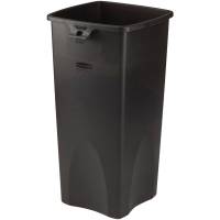 Affaldsspand, Rubbermaid, sort, PE, 87 l