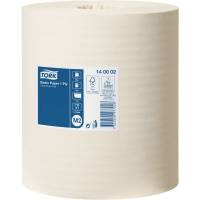 Håndklæderulle, Tork M2 Universal, 1-lags, Midi, 280m x 19cm , Ø19cm, hvid, blandingsfibre