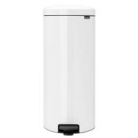 Pedalspand, Brabantia newIcon, hvid, stål, 30 l