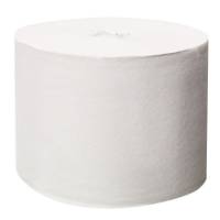 Toiletpapir, Tork T7 Advanced, 2-lags, 103,5m x 9,3cm , Ø13cm, hvid, genanvendt papir