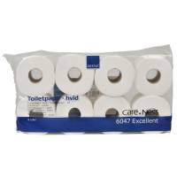 Toiletpapir, ABENA Care-Ness Excellent, 3-lags, 34,2m x 9,75cm, hvid