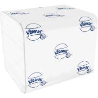 Toiletpapir i ark, Kimberly-Clark Kleenex, 2-lags, 18,6x11cm, hvid