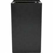 Affaldsspand, V-Part Modular waste, sort, pulverlakeret st&aring;l, 90 l