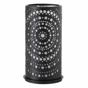 Lysestage, Duni Billy, 14cm, &Oslash;7,5cm, sort