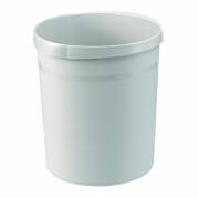 Papirkurv, V-Part, grå, plast