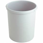 Papirkurv, V-Part, grå, plast