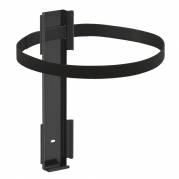 Beslag, V-Part, sort, metal