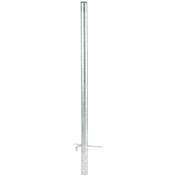 Pæl, V-Part, 141cm, Ø6cm, stål