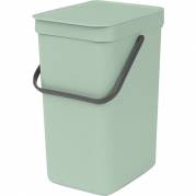 Affaldsspand, Brabantia Sort & Go, jade grøn, plast, 12 l