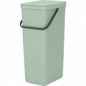 Affaldsspand, Brabantia Sort & Go, jade grøn, plast, 40 l