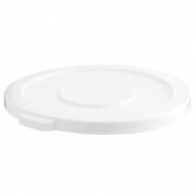 L&aring;g, Rubbermaid Brute, 4,4cm, &Oslash;50,5cm, hvid, plast