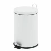 Pedalspand, EKO, hvid, stål, 30 l