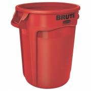 Affaldsspand, Rubbermaid Brute, rød, PE