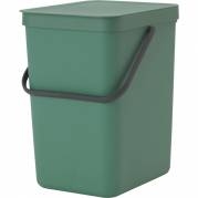 Affaldsspand, Brabantia Sort & Go, grøn, plast, 25 l