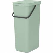 Affaldsspand, Brabantia Sort & Go, jade grøn, plast, 40 l