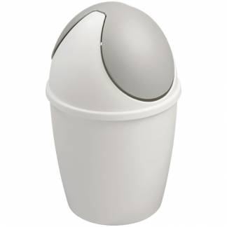 Affaldsspand, V-Part, hvid, plast, 1.5 l