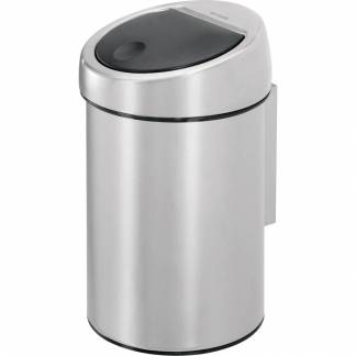 Hygiejne beholder, Brabantia Touch bin, st&aring;l mat, rustfrit st&aring;l, 3 l, plast inderspand, soft close