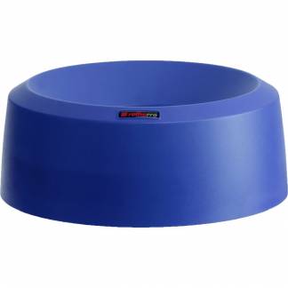 L&aring;g, Rotho Mode, 15cm, &Oslash;38cm, m&oslash;rkebl&aring;, PP, med h&oslash;j kant