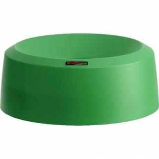 L&aring;g, Rotho Mode, 15cm, &Oslash;38cm, gr&oslash;n, PP, med h&oslash;j kant