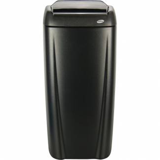 Affaldsspand, Hagleitner, sort, plast, 1-rums, 45 l, vacuum