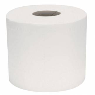 Toiletpapir, Grite, 2-lags, 55m x 9,6cm, Ø11cm, hvid