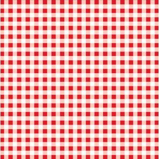 Stikdug, 80x80cm, rød, airlaid