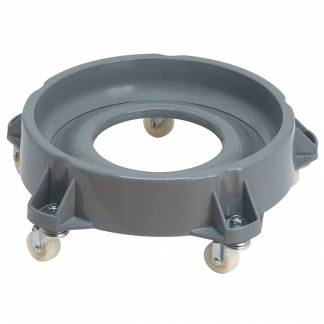 Vogn, V-Part, gr&aring;, plast