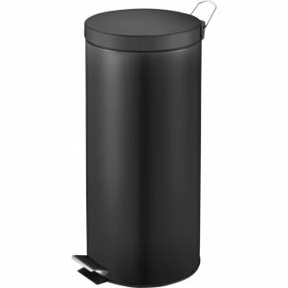 Pedalspand, V-Part, sort, stål, 30 l