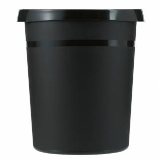 Papirkurv, V-Part, sort, plast/PP