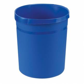 Papirkurv, V-Part, blå, plast