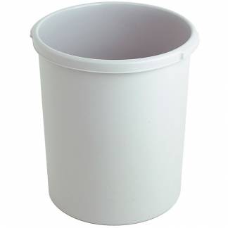 Papirkurv, V-Part, grå, plast