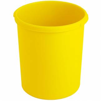 Papirkurv, V-Part, gul, plast