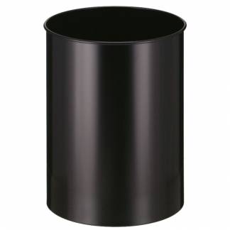 Papirkurv, V-Part, sort, metal