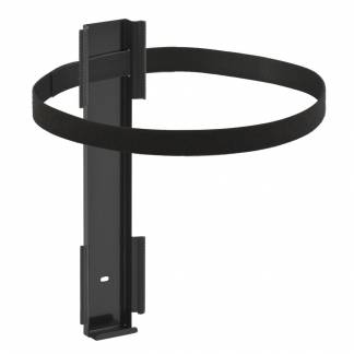 Beslag, V-Part, sort, metal