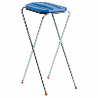 Affaldsstativ, V-Part, stål, plast/stål, 100 l