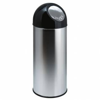 Affaldsspand, V-Part, st&aring;l, rustfrit st&aring;l, 55 l