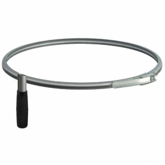 Sækkeholder, V-Part, sort, galvaniseret stål/plast